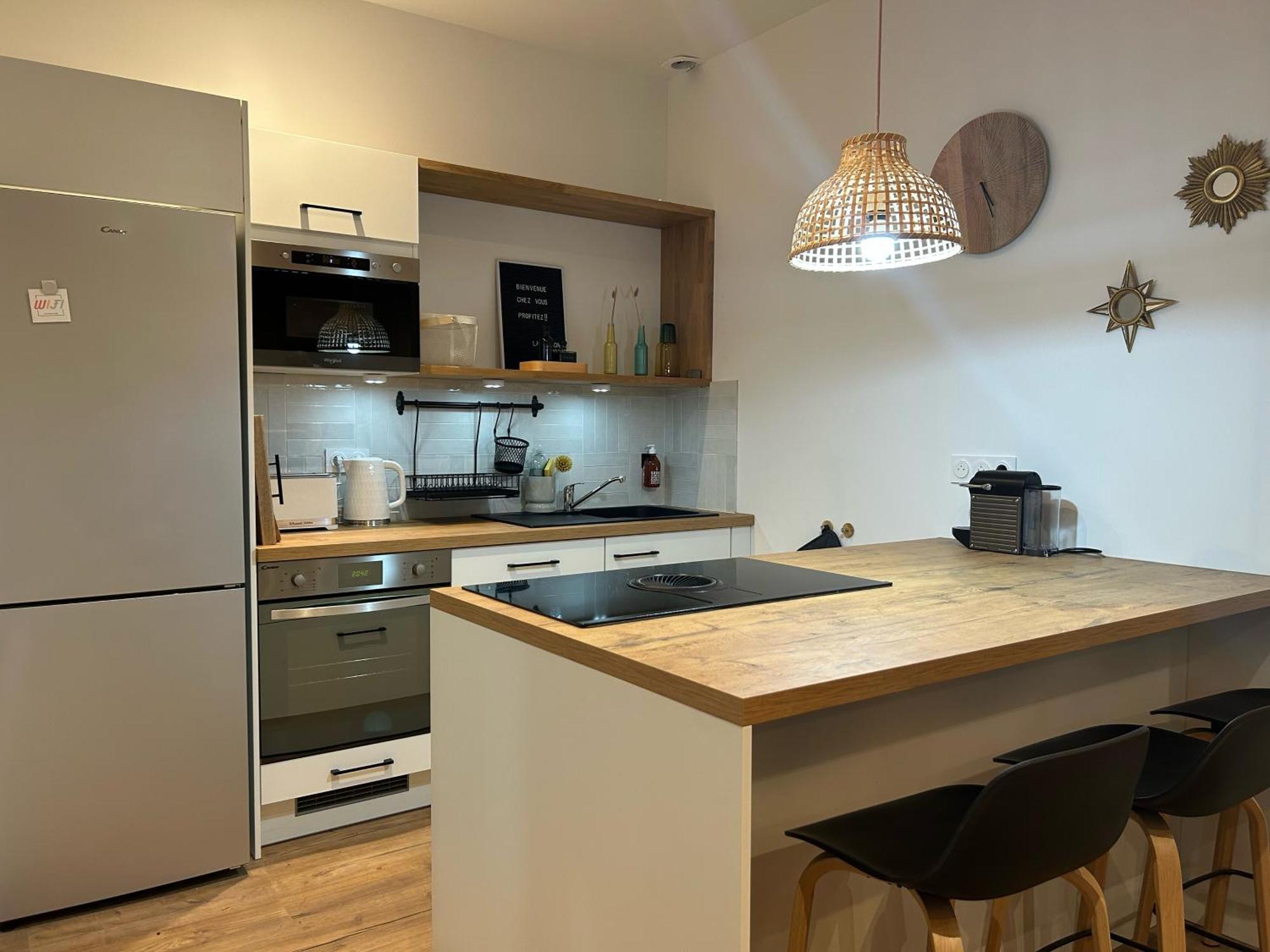Charmante Maison De Ville Avec Jardin - Miamor กัสทร์ ภายนอก รูปภาพ